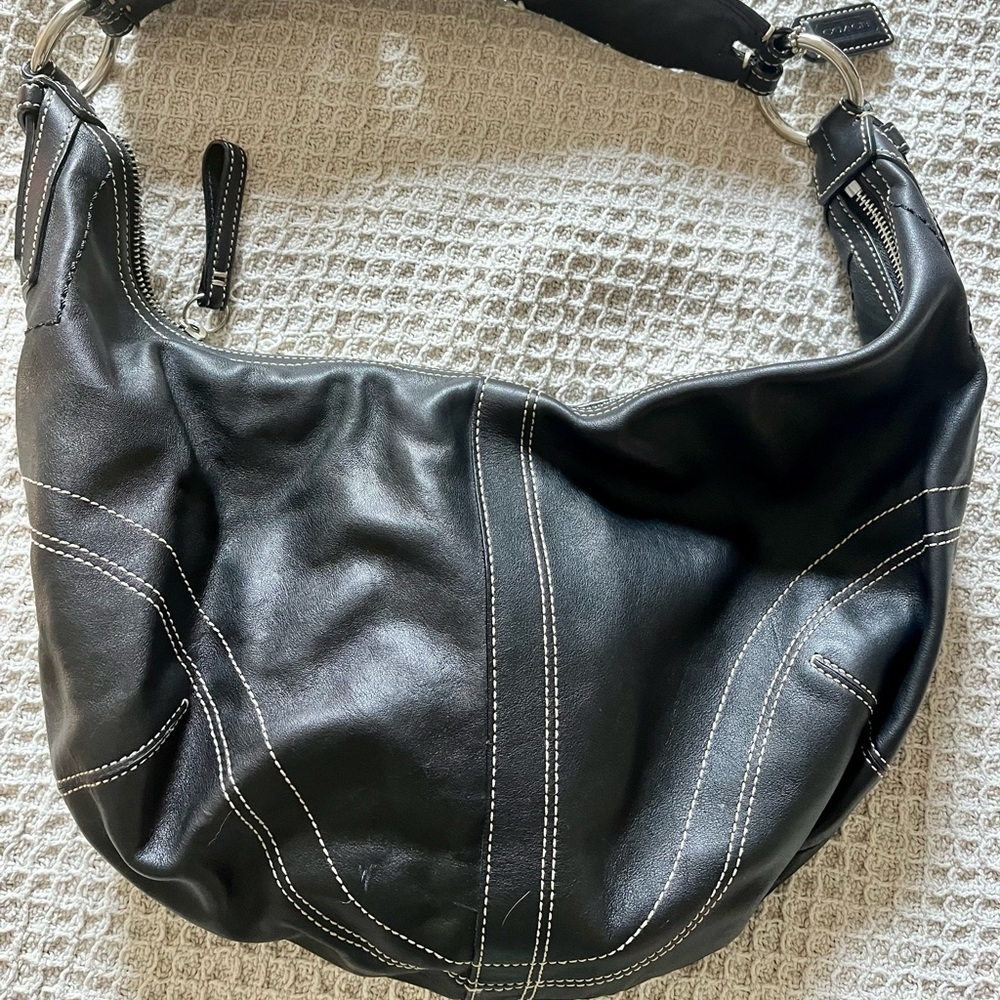 COACH Satchel Bag -black